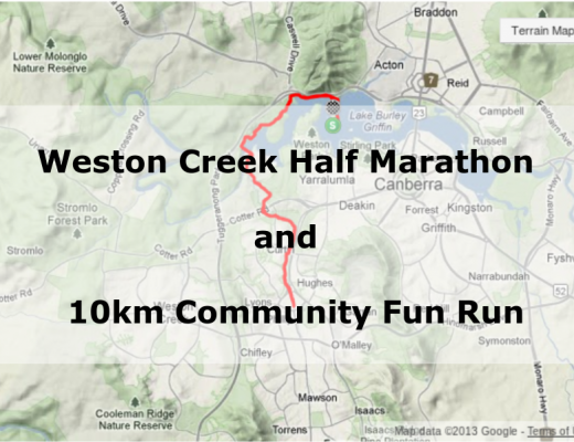 Weston Creek Half Marathon